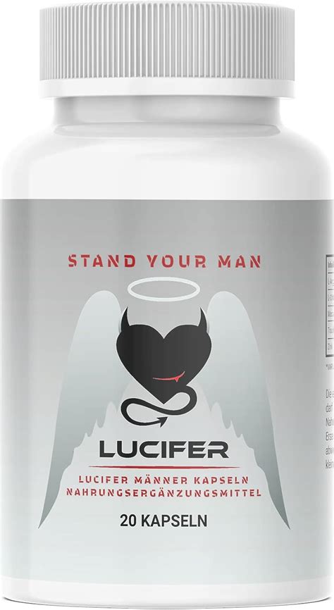 Lucifer Premium MÄnner Kapseln Für Echte Männer Rezeptfrei Perfekt