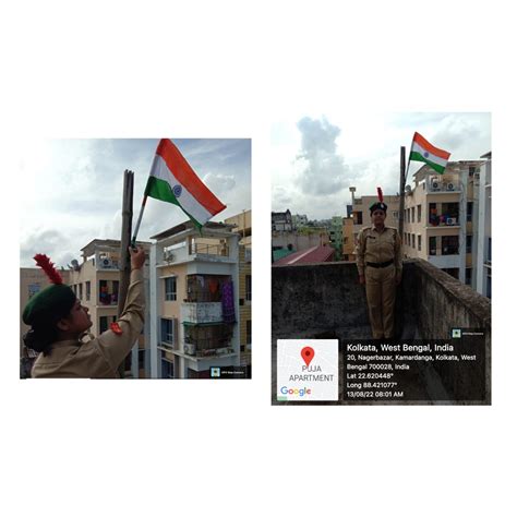 Flag Hosting – India NCC