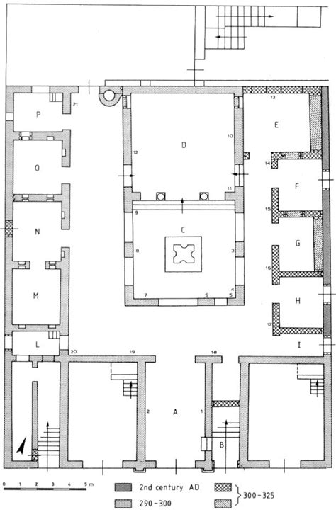 Roman Domus Floor Plan