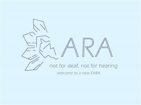 Eara Logo Hearing Aid Logo On Behance