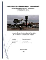 Proyecto Municipio De San Ramon Santa Cruz INGE OBRAS UDocz