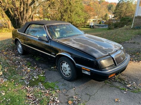 Chrysler Lebaron Premium Convertible Turbo L Turbo I Classic