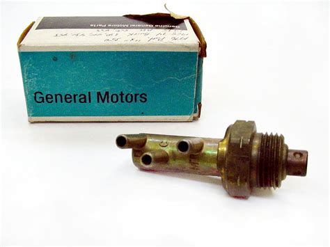 Oldsmobile Thermo Controlled 3 Port Vacuum Switch Nos Jurassic Classic Auto Parts