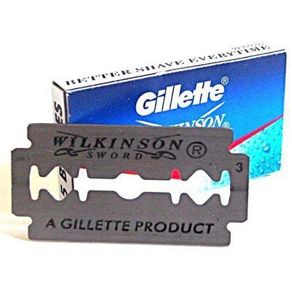 Gillette Wilkinson Sword Double Edge Razor Blades - BGStores