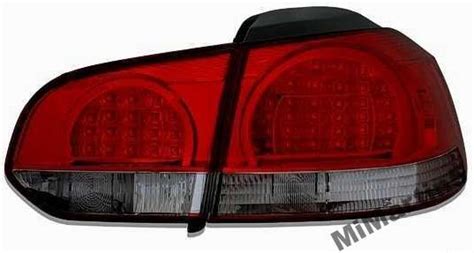 Lampa Tylna Depo Lampy Led Tylne Vw Golf 6 Typ 5K 1008 Rot Smoke