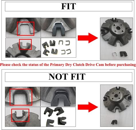 Buy Chikia Hisun Primary Clutch Weigth Pulley Roller Sliders And