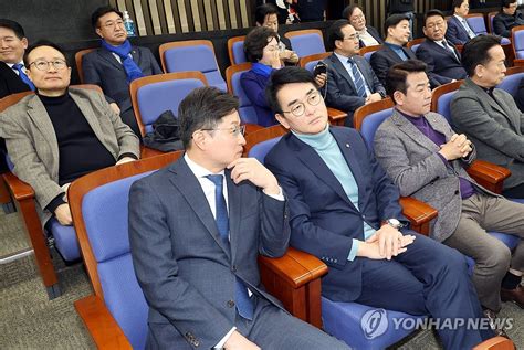 이재명 성토장 된 민주 의총혁신한다며 자기 가죽은 안 벗겨 나무뉴스