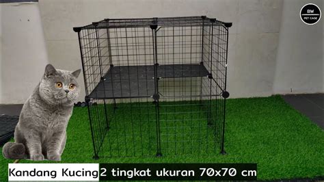 Cara Mudah Membuat Kandang Kucing Diy Kandang Kucing Bongkar Pasang