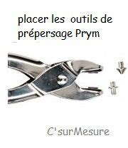 Mat Riel Pieces De Persage Prym O Et Mm C Sur Mesure