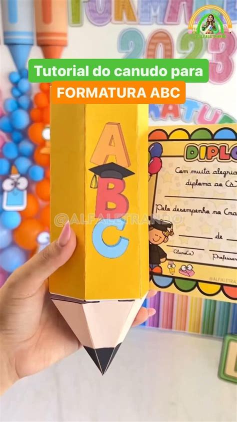 Cenário de Formatura ABC Lojinha Alfaletrando Andressa Marchioti