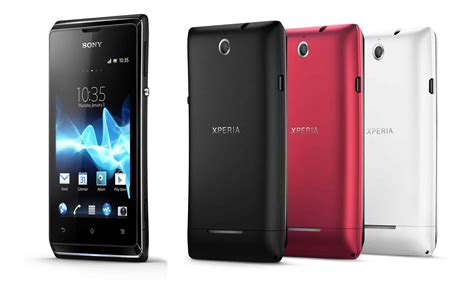 Sony Presenta Su Primer Smartphone Para El El Xperia E Ohmygeek