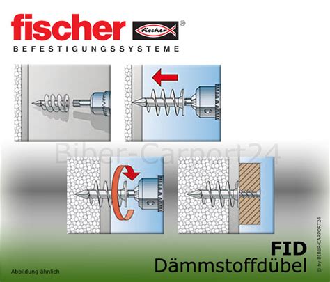 Fischer Dämmstoffdübel FID - Hartschaumdübel, Made in Germany