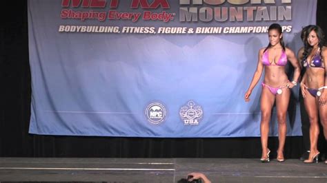 2011 NPC Colorado Rocky Mountain Evening Show Bikini Novice A YouTube