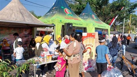 Aksi Pungut Dan Tukar Sampah Di CFD Karanganyar Budi Berharap Bisa