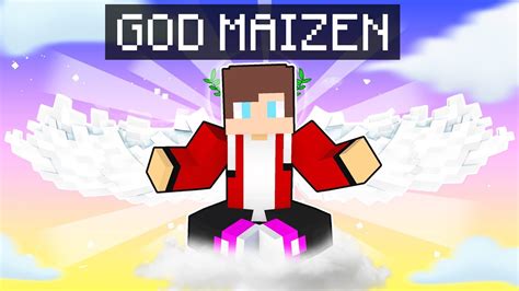 Maizen Becoming A GOD Funny Story In Minecraft JJ And Mikey TV