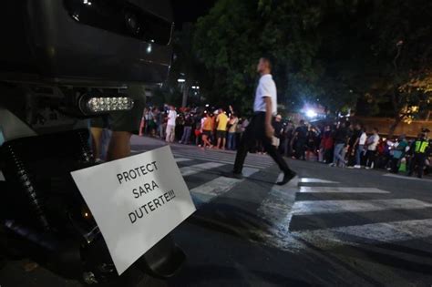 Around 100 Duterte Supporters Camp Overnight At Edsa Shrine — Pnp