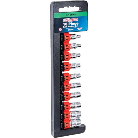 10PC 1/4″ SOCKET SET - Apartment House Supply Co., Inc.