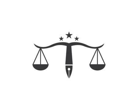 Law Logo Vector Balance Pen Write Vector Balance Pen Write Png And