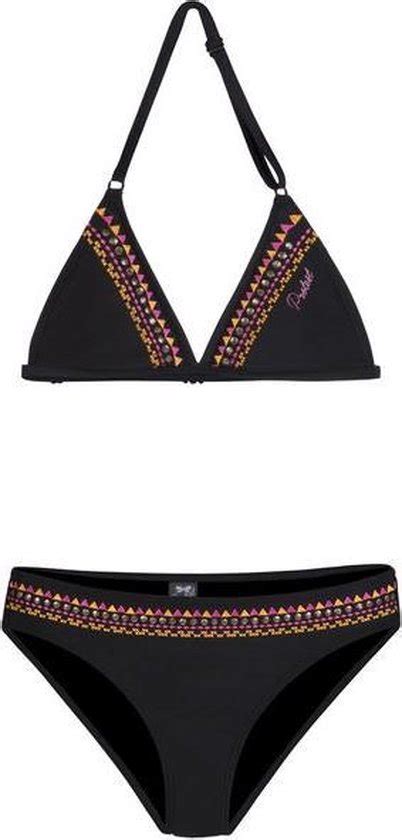 Protest RIFKA 18 2 JR Triangle Bikini Meisjes True Black Maat 128 Bol