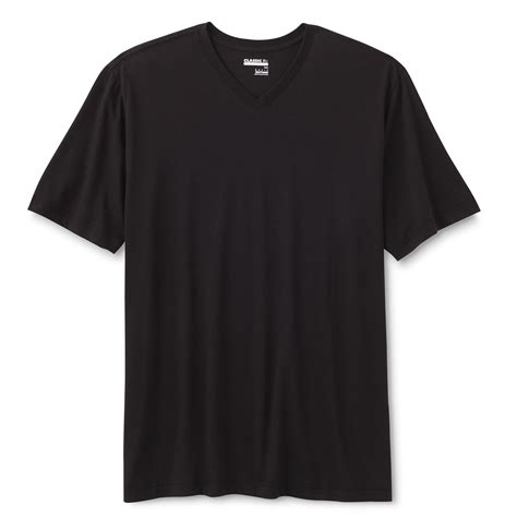 Basic Editions Mens Big And Tall Classic Fit V Neck T Shirt Shop Your