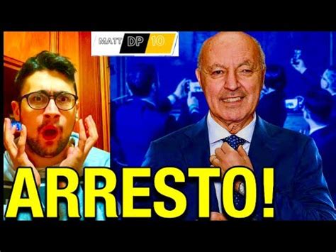 CLAMOROSO INTER MAROTTA DA ARRESTO È SCOPPIATO UN NUOVO SCANDALO