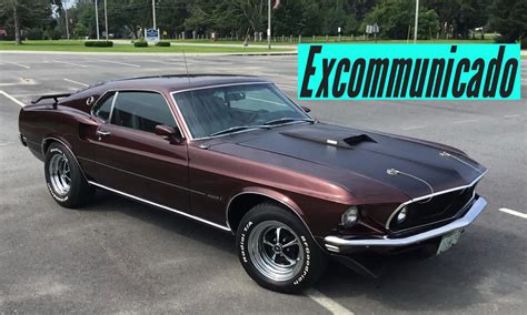 Welcome Mr Wick 1969 Ford Mustang Mach 1 Rocks Burgundy Like A Champ