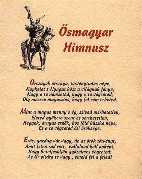 Az Igaz MAGyar Himnusz - Hungária - Nimród népe