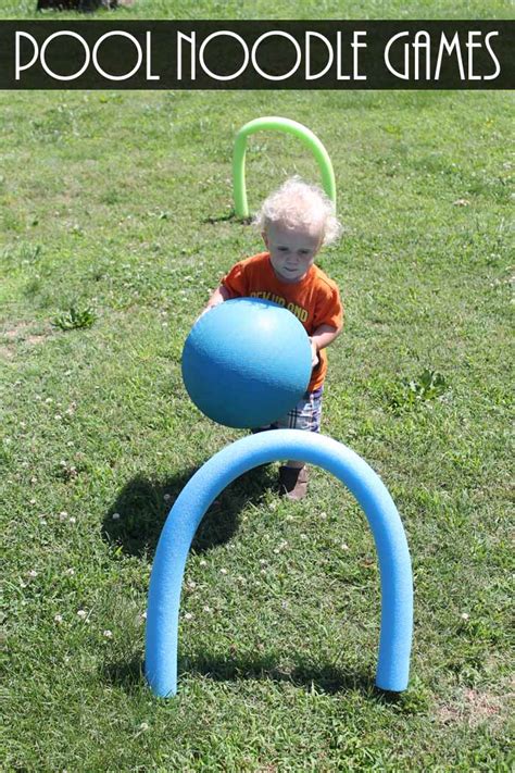 Pool Noodle Games: Summer Fun for Kids! - Angie Holden The Country Chic ...