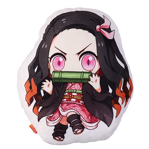 Lopbraa Kamado Nezuko Throw Pillow Plush Plushie Toy Muñeco de peluche