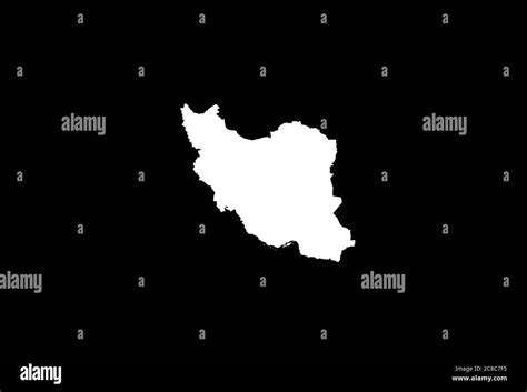 Iran map outline vector illustration Stock Vector Image & Art - Alamy