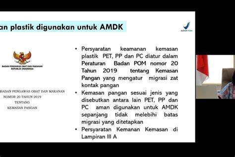 BPOM Paparan BPA AMDK Galon Masih Aman Untuk Bayi Dan Ibu Hamil