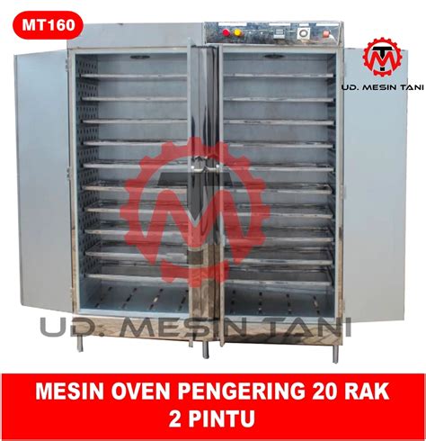 Mt Mesin Oven Pengering Makanan Serbaguna Rak Pintu