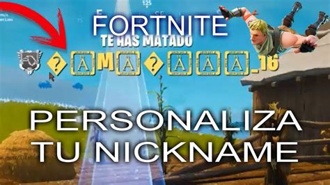 Nombres con símbolos para Fortnite 2024