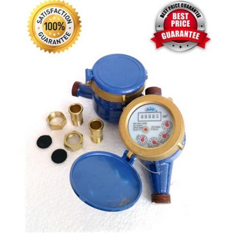 Jual Meteran Air Besi Water Meter Besi Sni Pam Pdam Imd Aminb Shopee