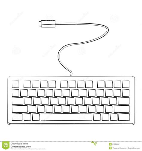 keyboard outline clipart 20 free Cliparts | Download images on Clipground 2024