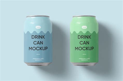 Free Can Mockup Mockupbee