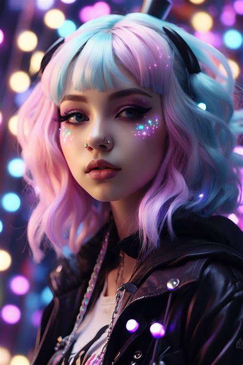 Pastel Goth Girl 3d Model By Theoutcat On Deviantart