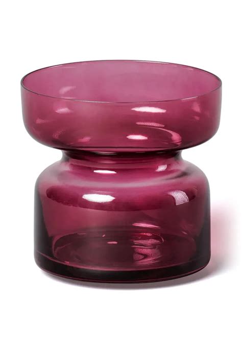 Glass Tea Light Holder Aire