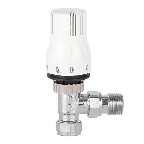 Heating Thermostatic Control Brass Angled Thermostatic Radiator Valve Trv Thermostatic Heating