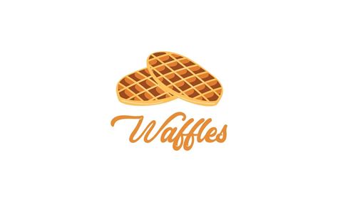 Waffle Dessert Sweet Food Bakery Logo 13536538 Vector Art At Vecteezy