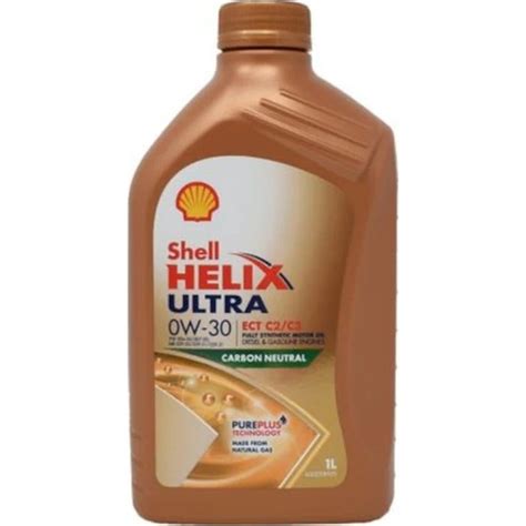 Shell Helix Ultra Ect C2 C3 0W 30 1 Litre Motor Yağı Fiyatı