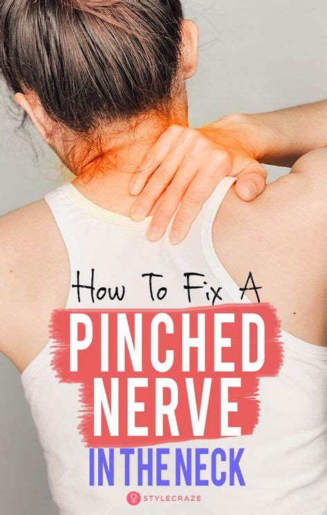 The 25+ best Pinched nerve in neck ideas on Pinterest | Pinched nerves, Pinched nerve in ...