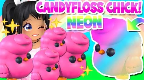 Making The First Neon Candyfloss Chick In Adopt Me Roblox Easter