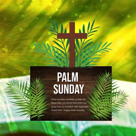 Palm Sunday Flyer Template Postermywall