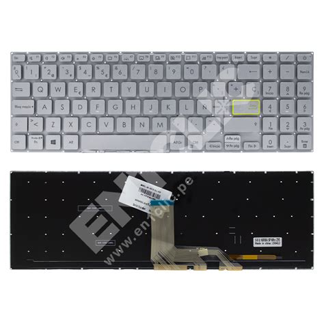 Teclado Para Asus VivoBook S533 Retroiluminado En1Clic