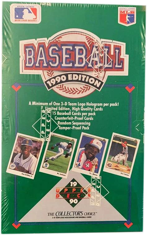 Upper Deck Baseball Memories And Baseball Card Breakdown