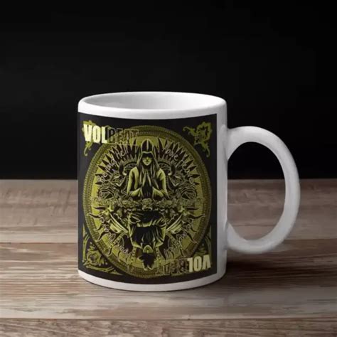 Volbeat Band Mug Volbeat Beyond Hell Above Heaven Cover Coffee Mug