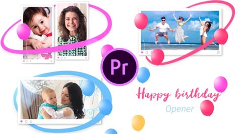 Abridor De Feliz Aniversário Modelos De Vídeo Envato Elements