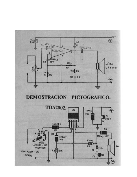 Alguien Tendra Algun Diagrama De Un Amplificador De Audio Yoreparo