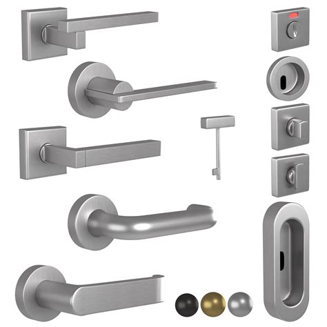 Olivari Door Handles 3d Model Cgtrader